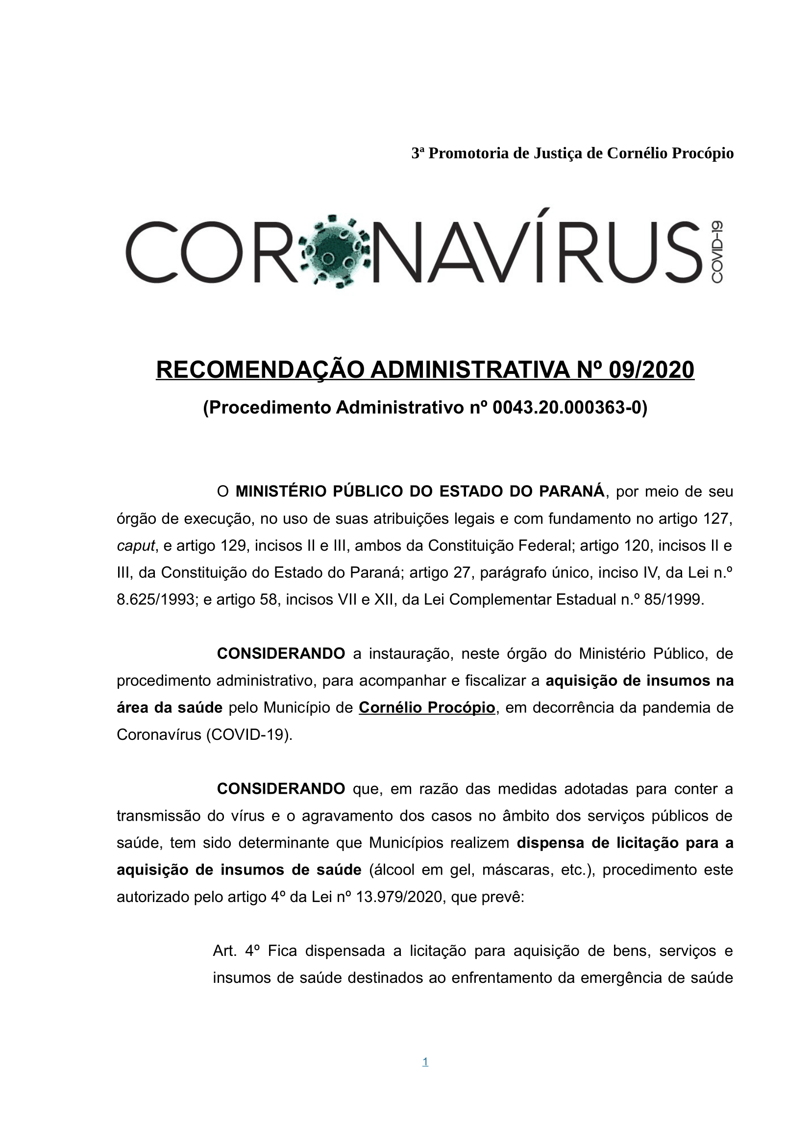 Recomendação Administrativa nº 09-2020 - Coronavirus - Requisição Administrativa-1.png